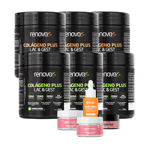 6 Lac & Gest + 4 Dermocosméticos Cuidados para saúde e beleza para mamães