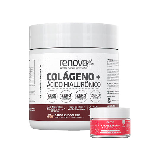 1 Colágeno + 1 Creme Retinol Cuidados para saúde e beleza